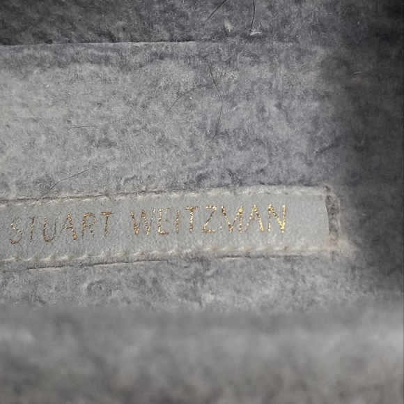 Stuart Weitzman Blue/Gray Loafers Slip-Ons Classic Design - Picture 6 of 7